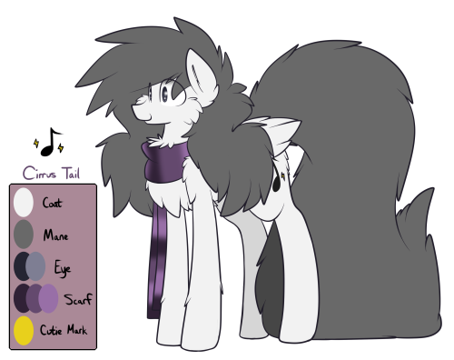 pepci-suis:  I did a Cirrushis ref needed more floof  Cute pone c: