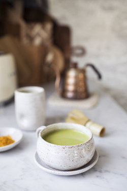 sweetoothgirl:  golden matcha milk