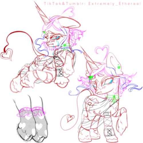 I Turned My Favorite Oc Into A Pony Teehee W.I.P