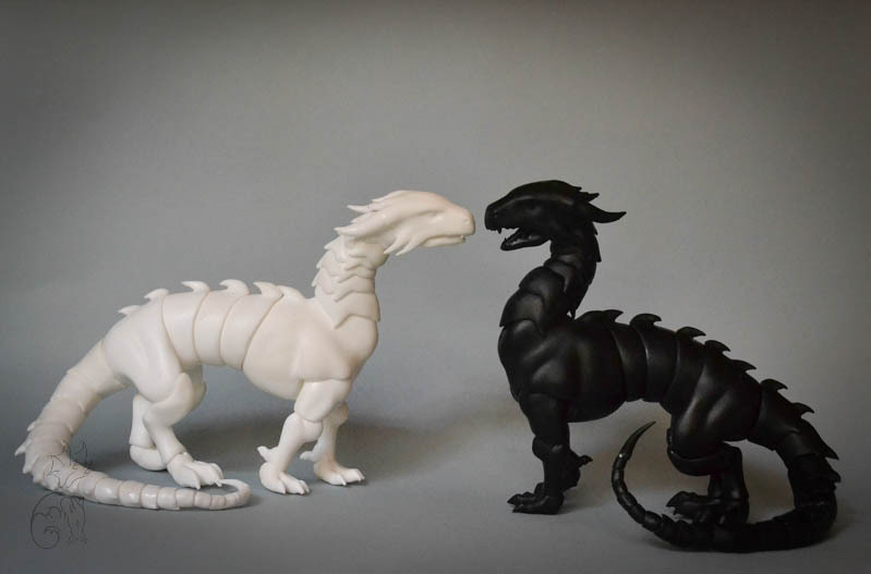 beastlyart:  meeshay:  matori:  aerylon:  BJD - Ball Joint Dragon! This wonderful