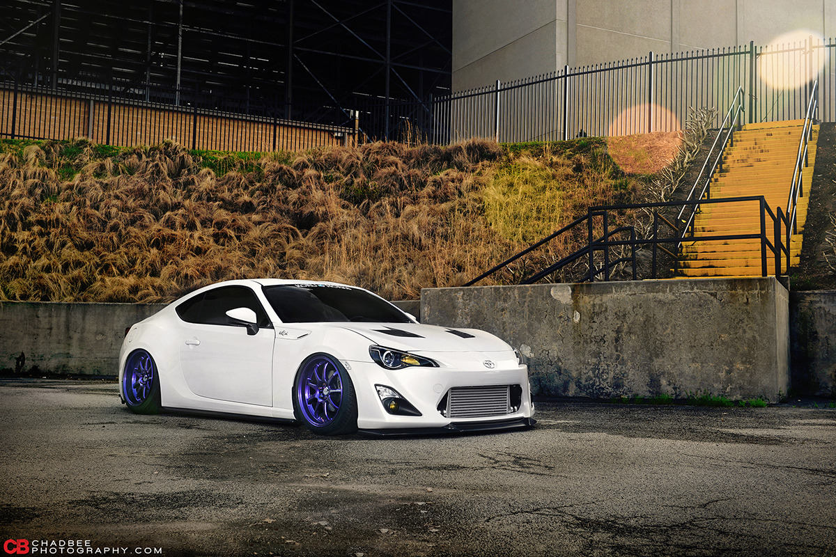 chadbee:  Earlier this year I met up with Justin to shoot his Scion FRS for my friends