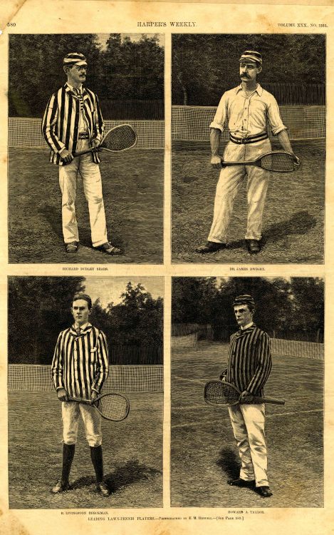 lowcountrydigitallibrary:On February 9, 1900, the solid silver trophy known today as the Davis Cup w