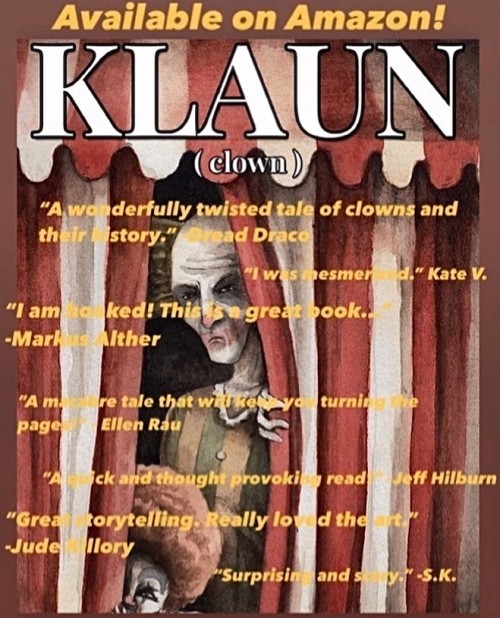 Read the story of the original clown tribe. Link to Amazon in bio. Or visit www.KlaunClownStory.com 