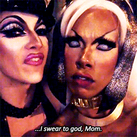 sofast&ndash;somaybe:  Season 8â€²s Dax Exclamationpoint with her drag daughter