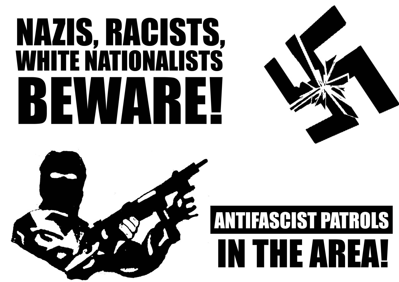 fuckyeahanarchistposters:  The above nazi stickers were found stuck up around Enmore,