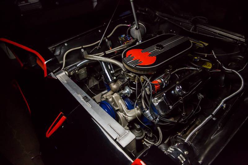 hemmingsmotornews:  Period-built Thunderbird-based replica of the 1966 Batmobile