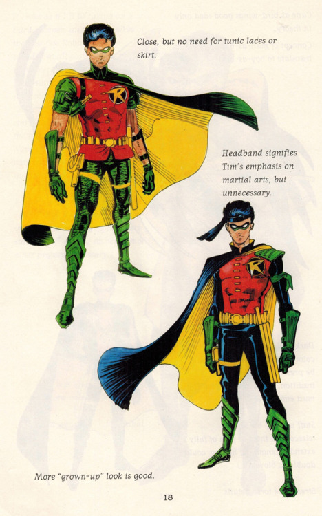lauralot89: mirrorfalls:  shobogan:  discowing:  charactermodel:  Robin: art by Tom Lyle with design