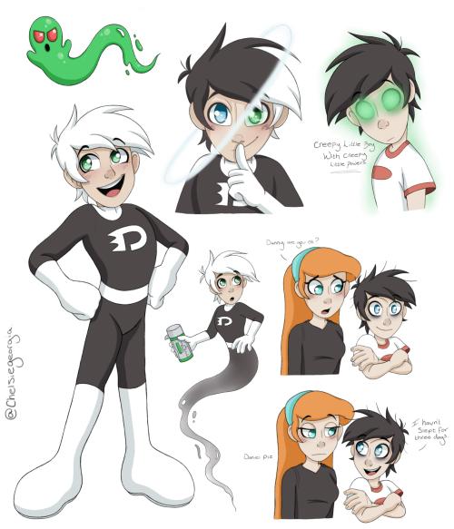 Had a sudden urge to draw my favourite Ghost boy.Danny Phantom was my absolute favourite show when I