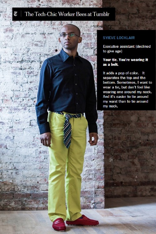 rubyfruitjumble:felweed:a-trex:punlich:gotitforcheap:so new york times did a fashion profile of the 