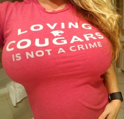 Scgrrl72:  Showing My Support For College Of Charleston Cougars.  Go Cougs!  ‘Night