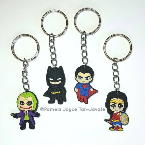 DC Characters Keychains are now available at: www.charmed.etsy.com #keychains #diy #arts #crafts #ar