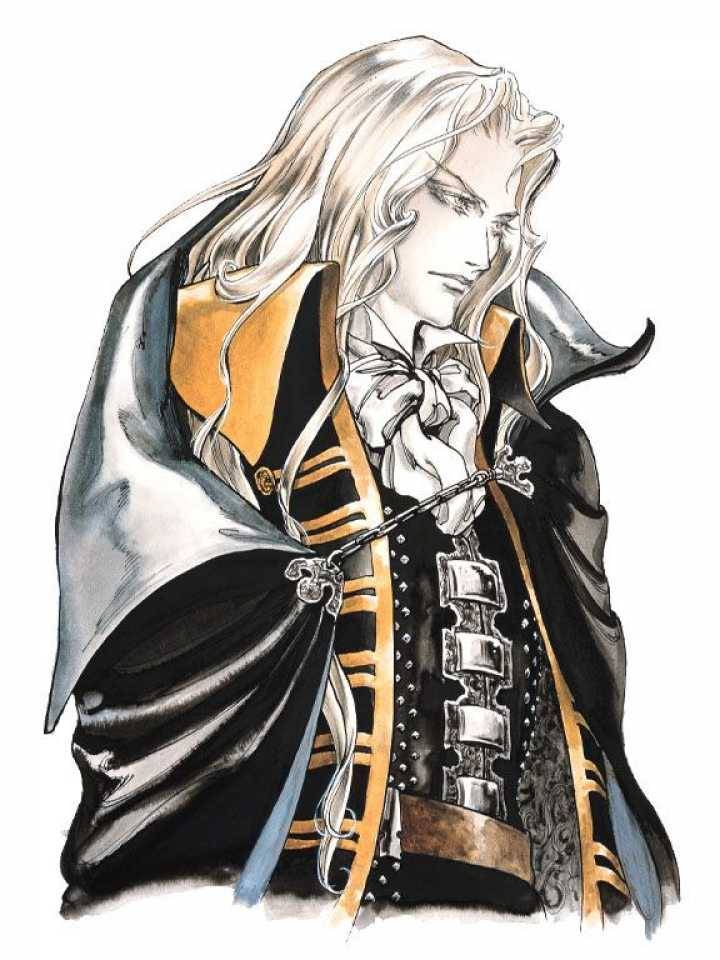 the-ice-castle:  the-ice-castle:  can’t stop thinking about how the change for alucard’s character design between castlevania iii and castlevania symphony of the night was so dramatic that pretty much everyone forgot how he looked before and pretends