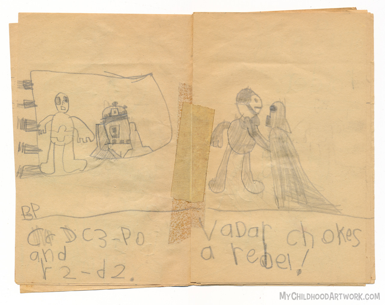 Age 6, 1977
Star Wars
C3-PO and R2-D2
Vadar chokes a rebel!