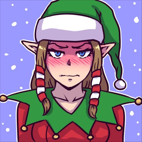 akairiot:  The Smash ladies are full of holiday spirit~ (except Zelda) As always,