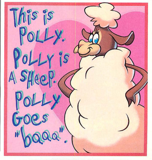 vgprintads:  “Toonstruck - ‘Polly’” Computer Gaming World, September 1996 (#146) Scanned by CGW Museum ….Wait, Polly likes doing what now? 