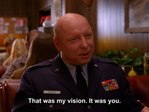 inthedarktrees: That was my vision. It was you. Don S. Davis &amp; Dana Ashbrook | Twin Peaks