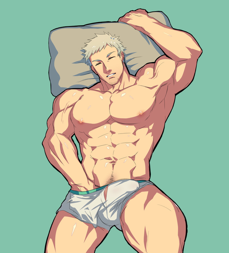 I just really love buff men. 🍑