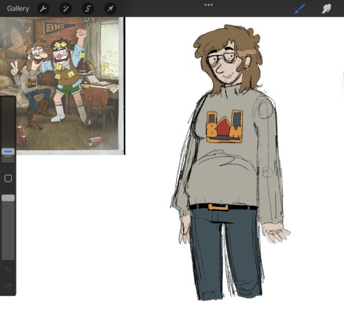 Fiddleford If He Was Fucking Awesome (woman)