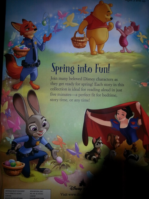 I got a new Disney Easter book and there are new pictures of Judy in it!