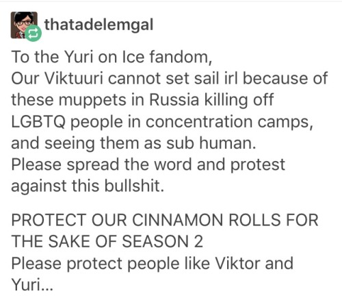 gothicprep:a post: gay men are being detained, tortured, and killed in chechnyayou guys, who are lit