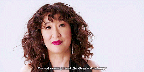mijuoh:Sandra Oh on the question Grey’s Anatomy fans ask her the most