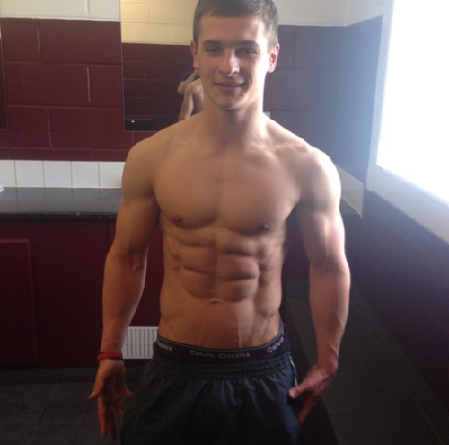 bulging teen muscles