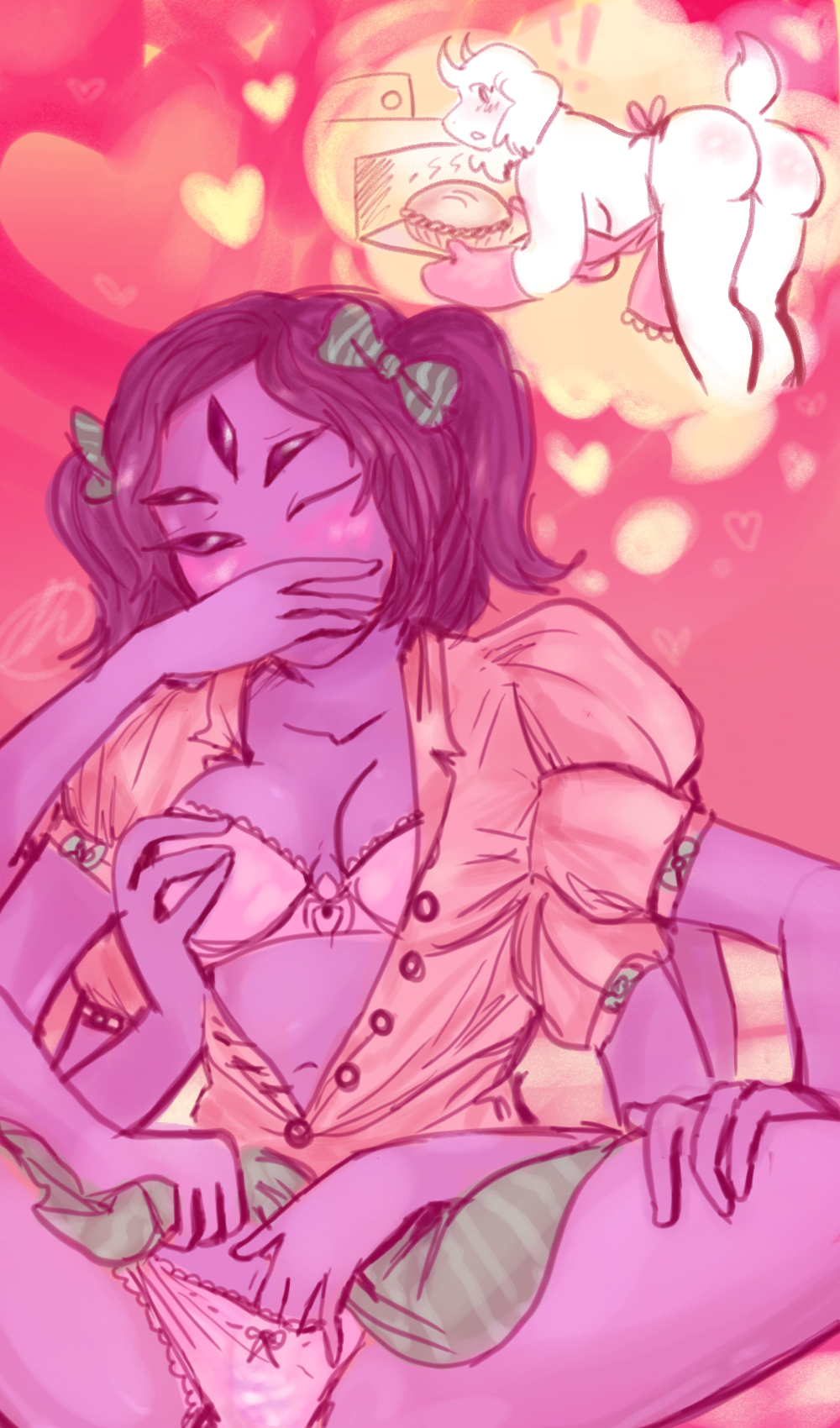 sinisk:   NSFW 30 day OTP challenge ft. tuffet:  day 4: masturbation full list ~