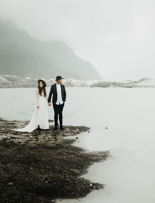 placestosayido:  Alaskan Elopement //  India Earl   