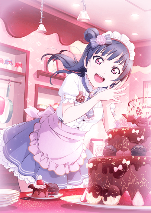 valentine’s set ♥ yoshiko ur &amp; chika ssr