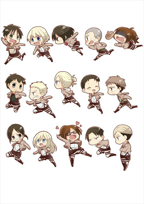 the-corporals-stallion:  reiner—braun:  ジャン落書き詰め by かすた 