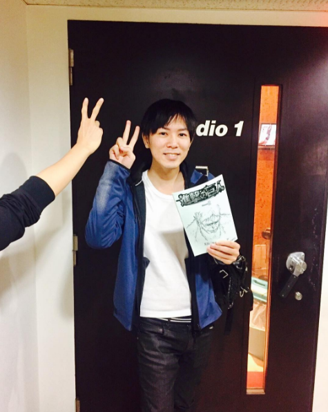 Porn Pics Isayama Hajime attends the seiyuu recording