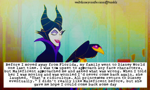 waltdisneyconfessions:  &ldquo;Before I moved away from Florida, my family went
