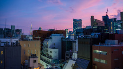 tokyostreetphoto:  Pink Vapor II, Ginza 銀座