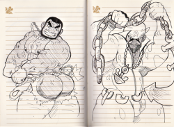 vsdemons: Matt n Archie journal doodles