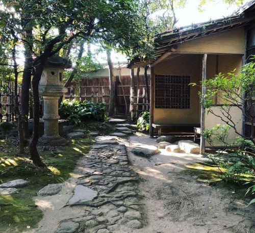 旧糟谷邸庭園 [ 愛知県西尾市 ] ② Former Kasuya-tei Garden, Nishio, Aichi ーー三河の豪農屋敷に茶道尾州久田流 #久田栄甫 が作庭した二重露地の茶庭と数寄屋