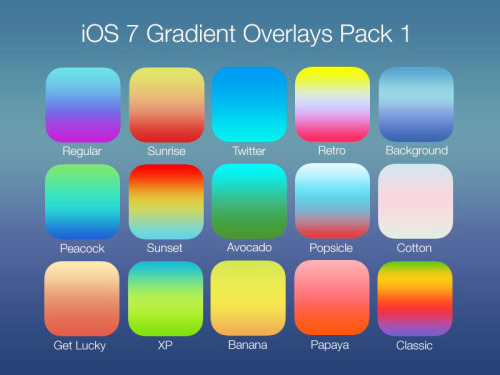 Jony Ive’s gradients pack.
Free download.
Credit: @Agapov