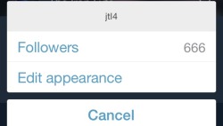 Ew. That&Amp;Rsquo;S An Ugly Number. Someone Unfollow Me Or Something.