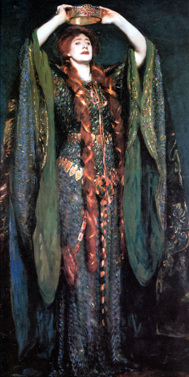 androphilia:Ellen Terry As Lady Macbeth By John Singer Sargent, 1889 Outfit goals