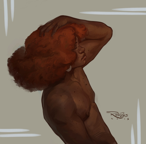 nickroblesart: Tandr Paint Sketch (2015)mjenai wanted to see Tandr in painted form. ..Sooo I painted