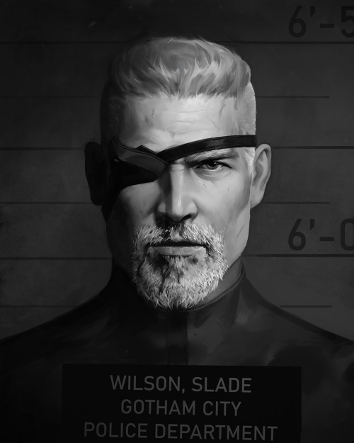 Slade /Deathstroke/www.artstation.com/artwork/k4LENK