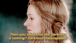 fyeahtheraceofmen:  And so they stood on the walls of the City of Gondor, and a great