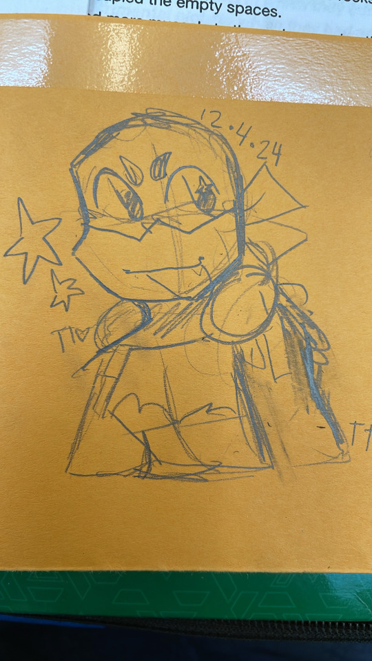Fast Doodle While I Do My Math (I’m Not Doing My Math. I SHOULD Be Doing My Math But I Dislike Math)