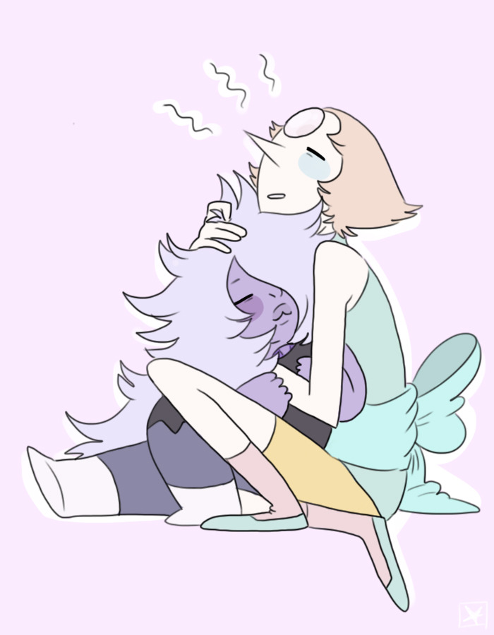 underwaterdoodles:   its been a long day my half of an art trade with ask-the-giant-woman