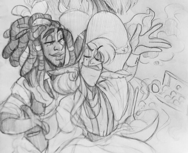 midnigtartist: What a good couple