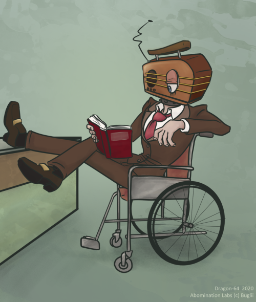 Check out my pal @buglii-muligans‘ character Clark Caster, chilling at the abandoned hospital.