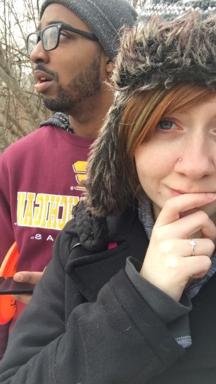 redheadedkitten:This weekend Sir took me out discing. (He and his roommates played, I had fun watchi