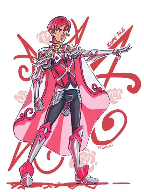 hielorei: The Trump Card of Love! Cure Ace! male Cure Ace! i like this idea of Ace being a Knight in