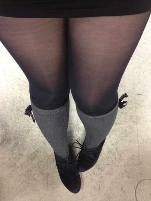 vixensandharlots: My knee highs :D