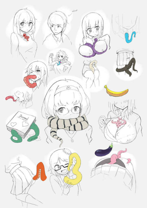 kion-kun:Some OC DONUT STEEL. TENTACLE NECKTIES. HAMMERSPACE TIDDIES. and a blessing