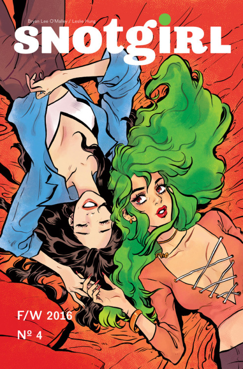 radiomaru:All eight of Leslie’s Snotgirl covers so far.(Volume 1: Green Hair Don’t Care covers the